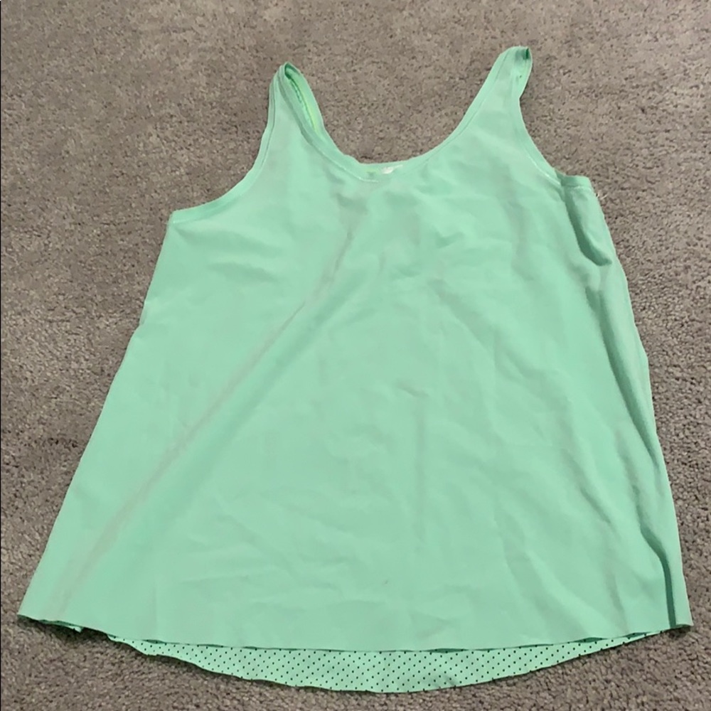 Limited addition lime green ivivva tank